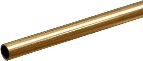 Miniatura 14 de K & S PRECISION METALS 8126 3PK3/32 x 12 BRS RND Tubo, paquete de 3, latón