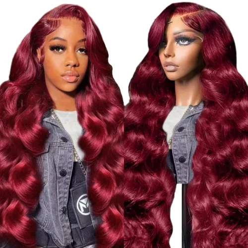 Miniatura 25 de Pelucas Body Wave de Encaje Frontal de Cabello Humano 13x6 HD Pelucas de Encaje Frontal de Cabello Humano Densidad 200 Pelucas Vírgenes Brasileñas