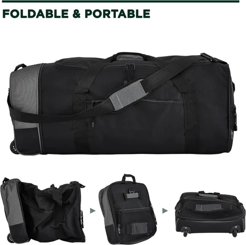 Miniatura 4 de Travelers Club Bolsa de viaje plegable expandible de 32 pulgadas