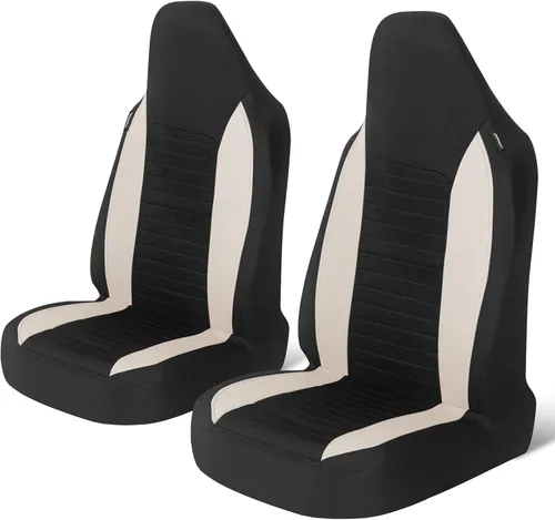 AUTOYOUTH Fundas para Asiento de Coche - Funda de Asiento Tipo Cubo Logre la Combinación Perfecta de Estilo y Protección con Fundas de Asiento de