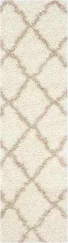 Miniatura 89 de Safavieh - Dallas Shag Collection SGD257A - Alfombra de área con diseño de enrejado de 10 x 14 pies