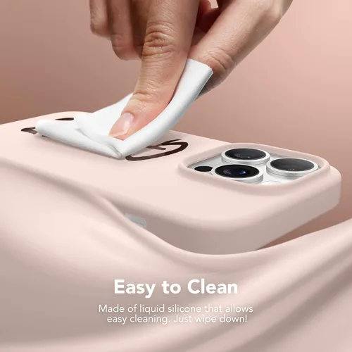 Miniatura 212 de GONEZ Funda de silicona para iPhone 15 Pro Max, compatible con Magsafe, protector de cámara + protector de pantalla, forro de microfibra suave