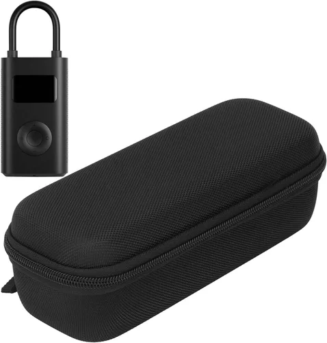 Estuche rígido de viaje para compresor de aire móvil eléctrico XM500010, 8.3 x 3.7 x 2.4 pulgadas, estuche rígido de viaje portátil para compresor