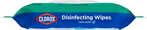 Miniatura 11 de Clorox Toallitas Desinfectantes, Toallitas de Limpieza Paquete Flex, Aroma Fresco, 75 Unidades (El Paquete Puede Variar)