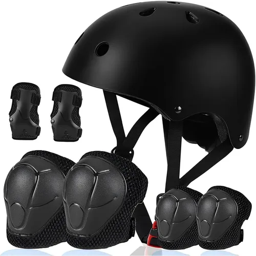 Miniatura 18 de Besttravel Casco para niños, casco ajustable para niños pequeños de 3 a 8 años de edad, para niños y niñas, seguridad multideportivo Azul