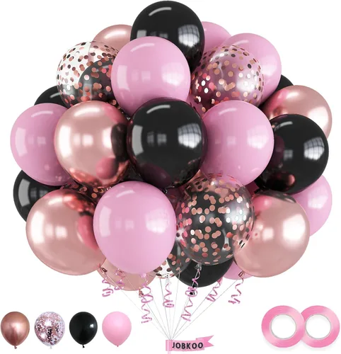 Miniatura 15 de Juego de Globos de Juego Azul y Negro, 60 Piezas, 12 Pulgadas de Azul Claro y Azul Oscuro para Decoraciones de Fiesta de Videojuego, Fiesta