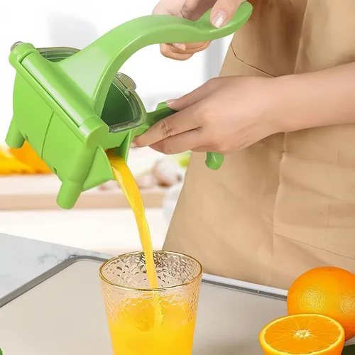 Miniatura 4 de Exprimidor manual de limón, exprimidor de cítricos, prensa manual, extractor de jugo de alta resistencia, jugo de fruta fresca para limón, lima