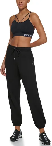 Miniatura 5 de DKNY Jeans Womens Casual Mid Rise Logo Joggers Sweatpants