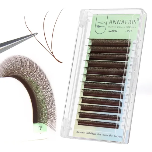Miniatura 11 de Extensiones de pestañas postizas 3D con forma de W de trébol, 0.07 L, rizo de 0.315-0.591 in, volumen mixto, extensiones de pestañas autoaplicables