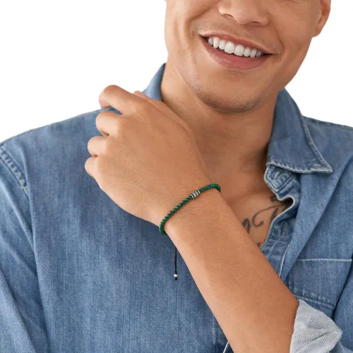 Miniatura 41 de Fossil para Hombre Wellness pulsera de abalorio