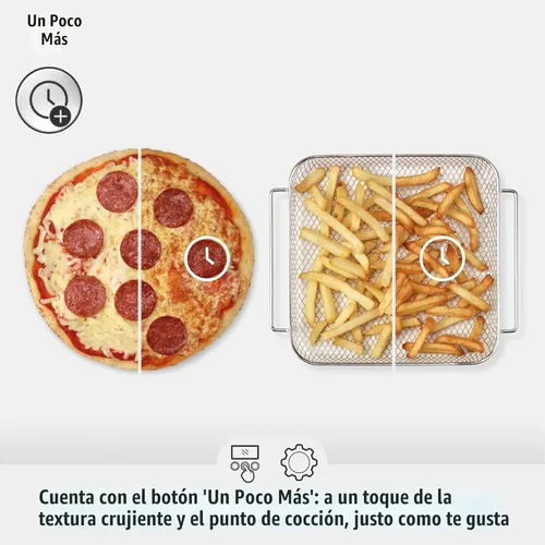 Miniatura 9 de Breville Smart Oven - Freidora de aire compacta, acero inoxidable cepillado