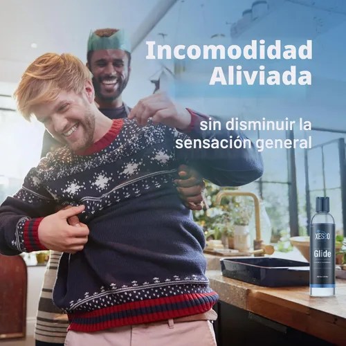 Miniatura 5 de XESSO Lubricante anal desensibilizante de 4 onzas líquidas, lubricante a base de agua para la parte trasera Comfort Glide para hombres, mujeres