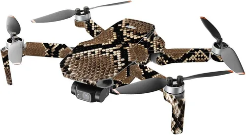 Miniatura 2 de MightySkins Compatible con DJI Mini 2 Dron portátil – Rattler Funda protectora de vinilo duradera y única Fácil de aplicar, quitar y cambiar