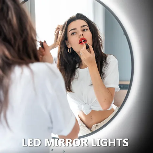 Miniatura 7 de dalattin Tira de luces LED blancas, tira de luz LED regulable de 40 pies, 6500 K, luz blanca brillante de 24 V, 720 LED 2835 cinta de luces