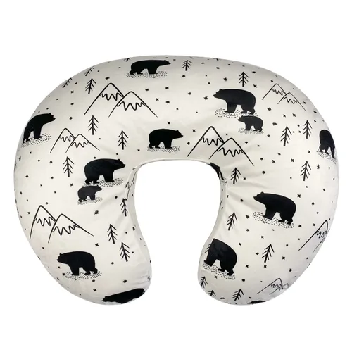 Miniatura 9 de OWLOWLA Funda de almohada de lactancia, funda de almohada de lactancia para bebé niño y niña (crema)