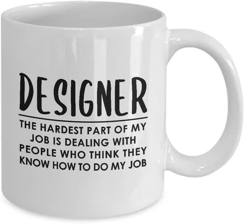 Miniatura 2 de Regalos de agradecimiento para taza de café de diseñador, taza de té, desarrollador gráfico UX, artista, diseño de interiores, departamento creativo