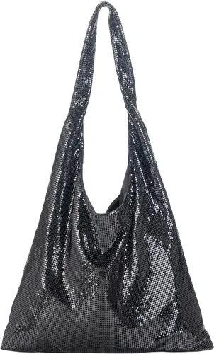 Beilaidisi Bolso de mano con lentejuelas para mujer, con brillantina, bolso de hombro brillante grande