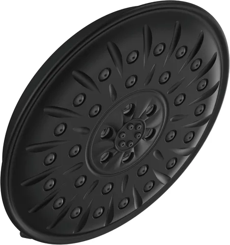 Miniatura 13 de Delta -Faucet 52487-KS-PR - Cabezal de ducha universal con componentes de ducha, Lumicoat negro inoxidable