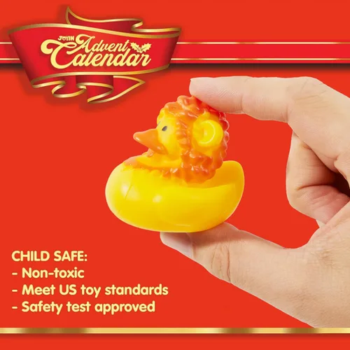 Miniatura 5 de JOYIN Calendario de Adviento de Navidad 2025 Patos, Patos de Goma para Niños, Niñas, Niños y Niños Pequeños, Regalos de Fiesta de Navidad, Juguetes