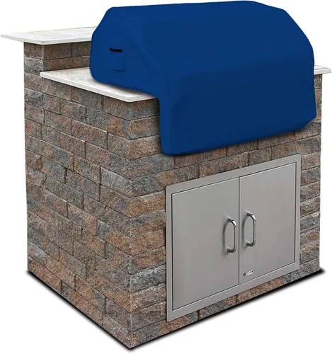 Miniatura 10 de Covers & All Cubierta de parrilla integrada para parrilla al aire libre – Resistente 18 oz impermeable cubierta de parrilla de barbacoa incorporada