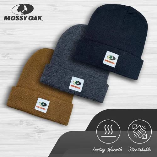 Miniatura 6 de Men's Rib Knitted Hats - Warm and Cozy Beanie Hat - Men Winter Hat- 2Pack