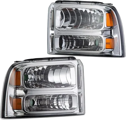 Miniatura 37 de GRAND ORANGE - Juego de faros delanteros, compatible con Ford F250 F350 F450 F550 1999-2004, para Ford Excursion 2000-2004, lado del conductor