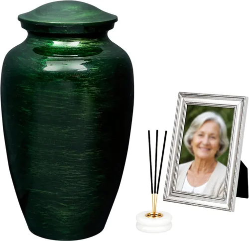 Miniatura 38 de Urnas para cenizas humanas adultas, mujeres y hombres de más de 200 pulgadas cúbicas, urna decorativa de entierro, urnas de cremación funeraria