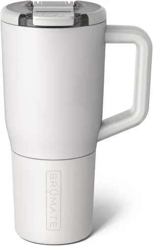 Miniatura 17 de BrüMate Müv – Taza de café térmica de 25 onzas, 100% a prueba de fugas, con asa y tapa, taza de café de acero inoxidable para viaje, taza de café