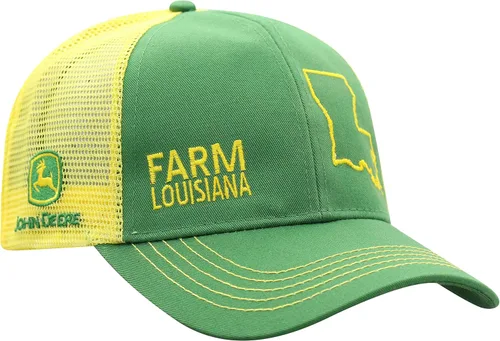 Miniatura 27 de John Deere Gorra de béisbol con logotipo y malla trasera con contraste, para hombre