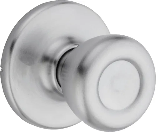 Miniatura 6 de Kwikset 92001-512 Tylo - Perilla para pasillos y armarios en latón antiguo (paquete de 2)