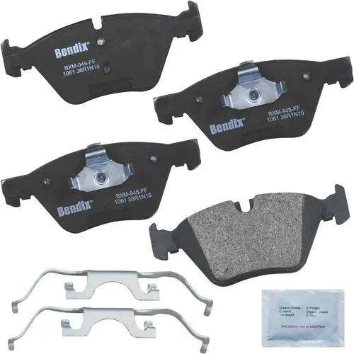Miniatura 54 de Pastillas de freno delanteras cerámicas Bendix Priority1 CFC2302 para Hyundai Elantra 2021, Sonata 2022-2020, Kia K5 2023-2021