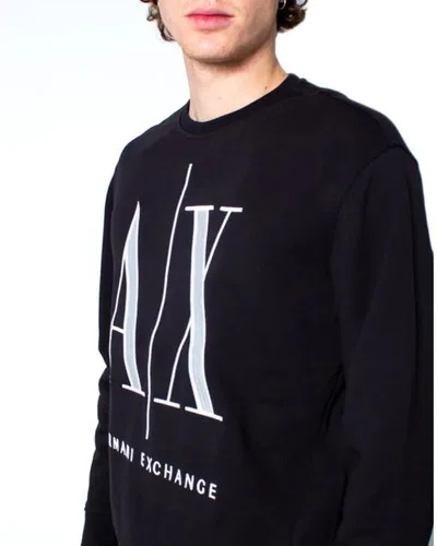 Miniatura 5 de Armani Exchange Sudadera bordada Icon Project para hombre