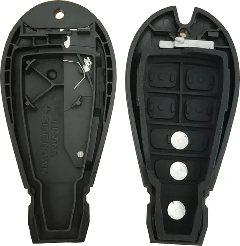 Miniatura 2 de Reemplazo para llavero remoto de entrada sin llave compatible con Chrysler Town and Country 2008-2015 Dodge Grand Caravan (3 botones)