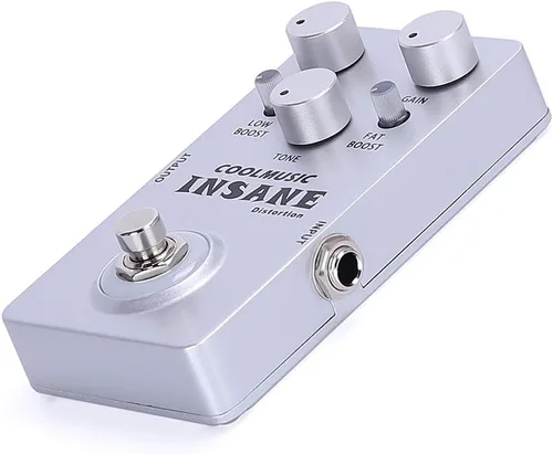 Miniatura 3 de COOLMUSIC C-DI01 Insane Distortion Pedal de distorsión de bajo para guitarra