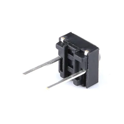 Miniatura 3 de DAOKI Interruptor de botón táctil de 2 pines DIP 0.236x0.236x0.197 in PCB momentáneo táctil táctil interruptor de botón de 100 Uds