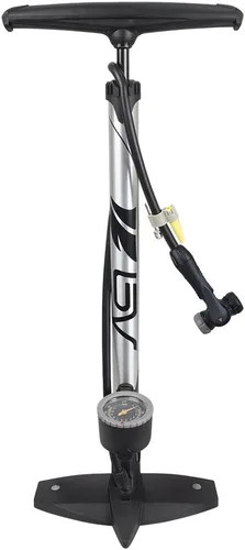 Miniatura 7 de BV Bomba de bicicleta duradera para bicicleta de 17/24 pulgadas, cabezal de válvula inteligente, 160 psi, reversible automáticamente Presta