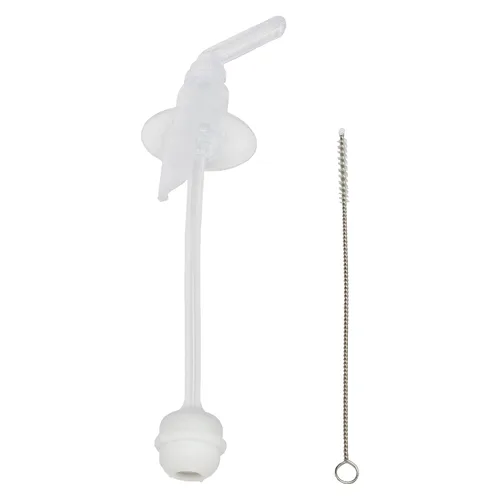 Miniatura 2 de Kit de Reemplazo de Pajita para la Primera Taza de Bebé de Dr. Brown's con Una Pajita y Un Cepillo de Limpieza, Libre de BPA