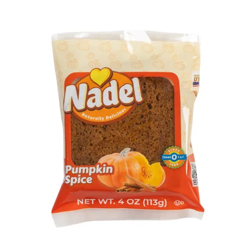 Miniatura 15 de Nadel - PASTEL DE CALABACÍN NATURALLY DELICIOUS (Paquete de 4) Rebanadas de Panes Dulces y Pasteles, refrigerio para el almuerzo de regreso a