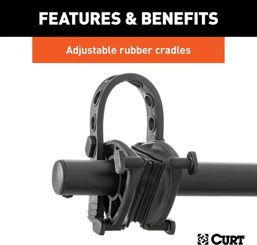 Miniatura 5 de Portabicicleta extensible de montaje con enganche Curt 18030