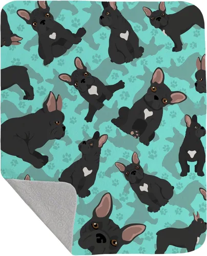 Miniatura 68 de Caroline's Treasures MLM1042LQB Airedale Terrier - Manta acolchada de 50 x 60 pulgadas, diseño de ilustraciones para cama, sofá, suave y ligera
