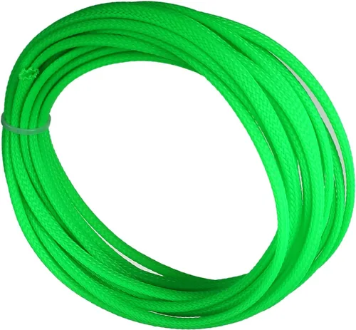 Miniatura 9 de Aicosineg Funda de cable trenzado flexible de PET de 16 pies de ancho de 0.5 pulgadas de ancho, funda de malla de alambre flexible para TV, audio