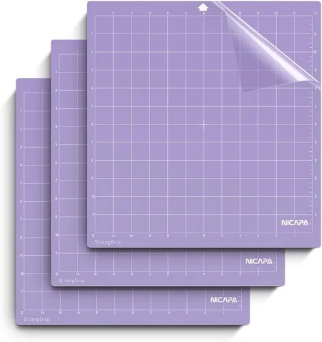 Miniatura 14 de LightGrip - Alfombrilla de corte para Silhouette Cameo 3/2/1 (12 x 24 pulgadas, 3 alfombrillas), accesorios de repuesto para Silhouette Cameo