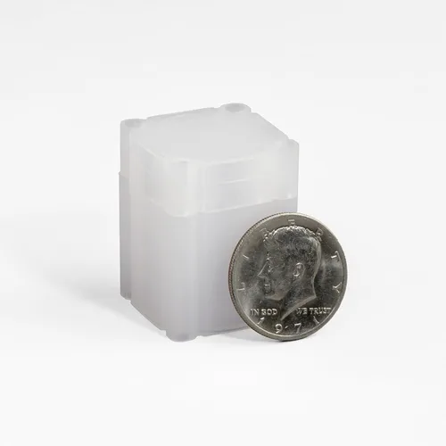 Miniatura 6 de LIGHTHOUSE - Tubos cuadrados para monedas - Conveniente parte superior de empuje, prácticamente irrompible, sin ácidos y calidad de archivo - Tubos