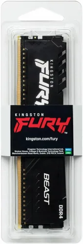 Miniatura 2 de Kingston Fury Beast Memoria de escritorio de un solo stick KF432C16BB/16, 16 GB 3200 MHz DDR4 CL16, color negro