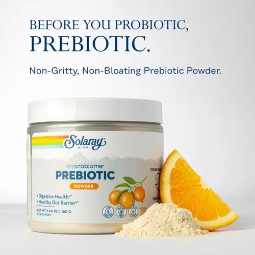 Miniatura 3 de SOLARAY Mycrobiome - Polvo prebiótico para mujeres y hombres, suplementos nutricionales digestivos para la salud del colon y el intestino, fórmula