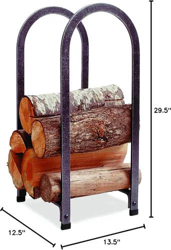 Miniatura 16 de Enclume Estante de troncos para bolsas de transporte, acero martillado