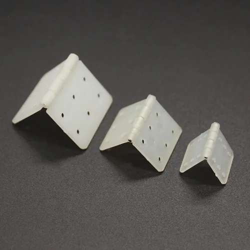 Miniatura 4 de skrnrhrery Bisagras de nailon, 3 tamaños disponibles, adecuadas para modelos de avión a control remoto, piezas de avión de ala fija, modelo de avión