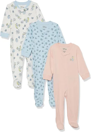 Miniatura 26 de Amazon Essentials Disney Marvel Star Wars - Pijama unisex de algodón con pies para bebés y niños pequeños, paquete múltiple
