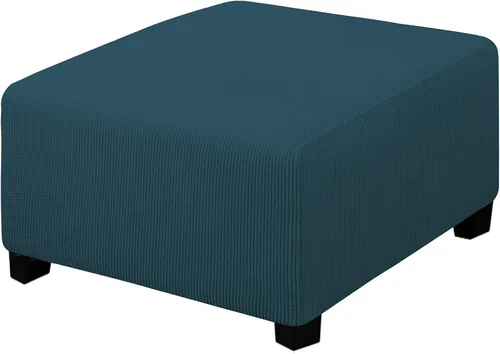Miniatura 135 de Easy-Going Funda Elástica para Otomana Taburete de Almacenamiento Plegable Protector de Muebles Funda Rectangular Suave con Parte Inferior Elástica