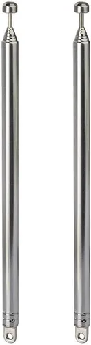 Miniatura 9 de Bingfu Antena telescópica de 25.6 in AM FM de 25.6 in, repuesto de antena de radio portátil (paquete de 2) compatible con radio portátil